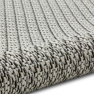 Ivory and Black Outdoor Rug in Homewares from Oriana B www.orianab.com