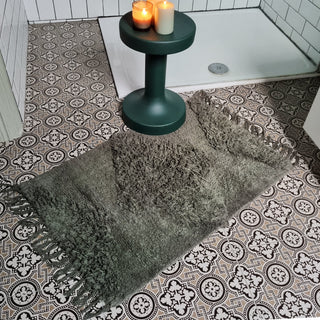 Ivy Bath Math | Tufted Cotton in Archived from Oriana B www.orianab.com