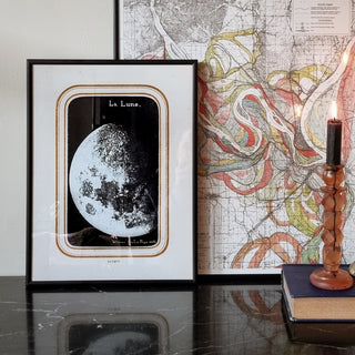 La Lune I Print | 40x30 in Homewares from Oriana B www.orianab.com