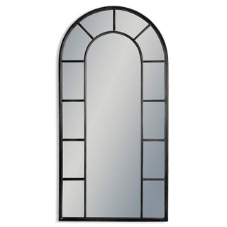 Large Black Arch Window Mirror l Large - DAMAGEDOriana BMirrors