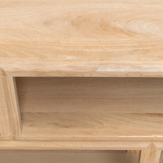 Large Sandblasted Shelving Display Console Table in Furniture from Oriana B www.orianab.com