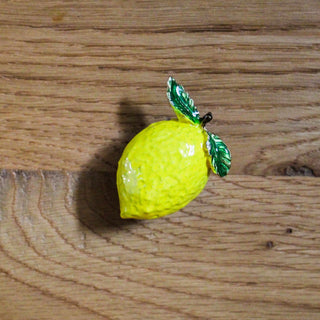 Lemon Door Knob in Outlet from Oriana B www.orianab.com