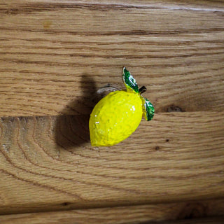 Lemon Door Knob in Outlet from Oriana B www.orianab.com