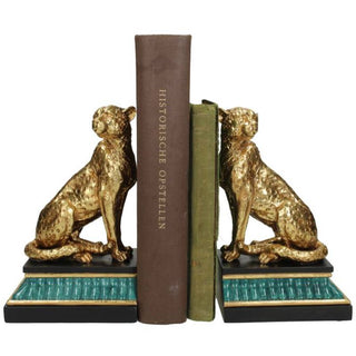 Leopard Bookends in Archived from Oriana B www.orianab.com