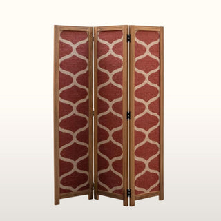 Mango Wood and Jute Room Divider in Furniture from Oriana B www.orianab.com