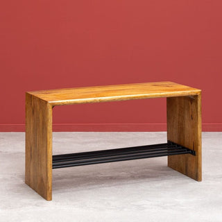 Mango Wood Shoe Rack and Bench in Homewares from Oriana B www.orianab.com