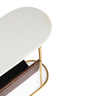 Marble Top Magazine Holder in Furniture from Oriana B www.orianab.com