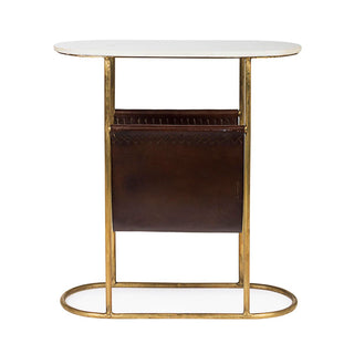 Marble Top Magazine Holder in Furniture from Oriana B www.orianab.com