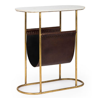 Marble Top Magazine Holder in Furniture from Oriana B www.orianab.com