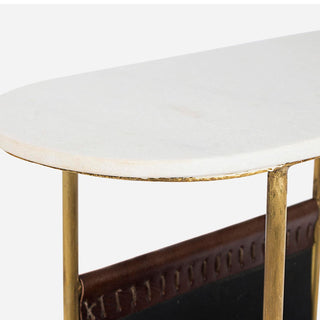 Marble Top Magazine Holder in Furniture from Oriana B www.orianab.com