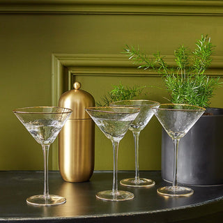 Martini Glass | Set of 4 in Homewares from Oriana B www.orianab.com