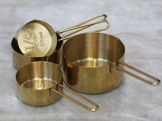 Gold Measuring Cups | Set of 4Oriana BHomewares