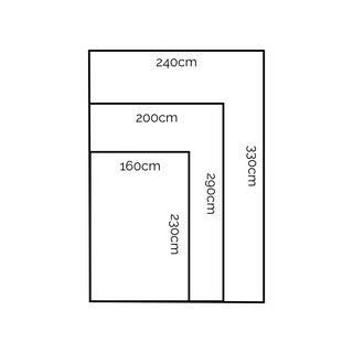 Minimalist Pattern Rug | Blue | 3 Sizes in Homewares from Oriana B www.orianab.com