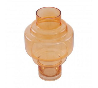 Amber Glass VaseOriana BHomewares