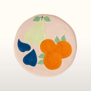Painted Fruit Platter in Homewares from Oriana B www.orianab.com