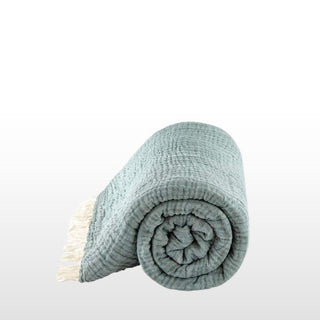 Pale Turquoise Throw in Archived from Oriana B www.orianab.com