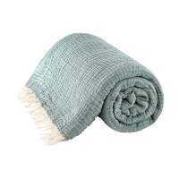 Pale Turquoise Throw in Archived from Oriana B www.orianab.com