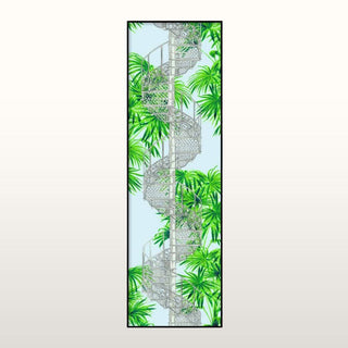 Palm House Staircase Print | 112x35 in Homewares from Oriana B www.orianab.com