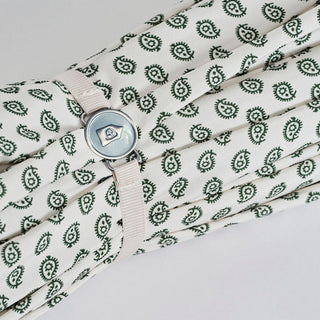Pattern Fringed Parasol | Green in Archived from Oriana B www.orianab.com