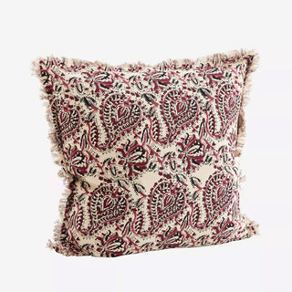 Pink & White Patterned Cushion | 50x50Oriana BHomewares