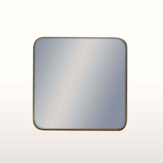 Portland | Square Gold Framed Mirror | 50cm in Mirrors from Oriana B www.orianab.com