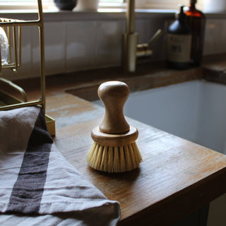 Pot Brush | Bamboo & Tampico in Outlet from Oriana B www.orianab.com