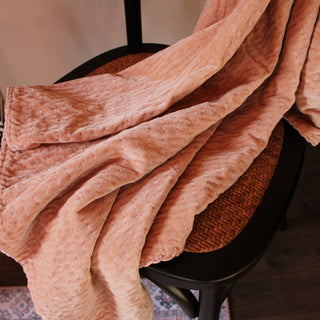 Quilted Rose Throw in Archived from Oriana B www.orianab.com