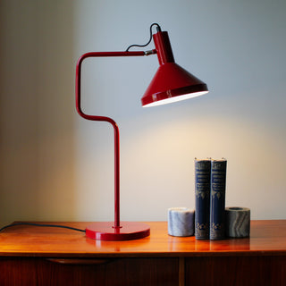 Red desk lamp BaltimoreOriana BLamps