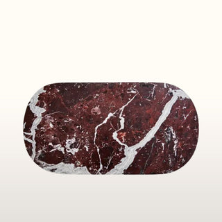 Red Marble Serving Tray in Homewares from Oriana B www.orianab.com