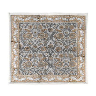 Renaissance Printed Cotton Napkins | Set of 4 in Homewares from Oriana B www.orianab.com