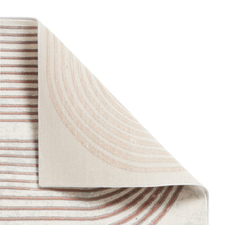 Retro Swirl Rug | Rose & Grey | 2 Sizes in Homewares from Oriana B www.orianab.com