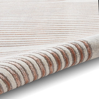 Retro Swirl Rug | Rose & Grey | 2 Sizes in Homewares from Oriana B www.orianab.com