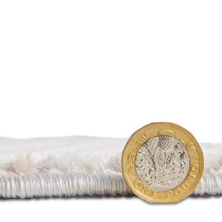 Retro Swirl Rug | Rose & Grey | 2 Sizes in Homewares from Oriana B www.orianab.com