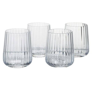 Ribbed Tumblers | Set of 4 in Homewares from Oriana B www.orianab.com