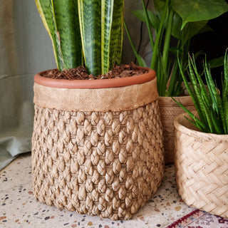 Rope Plant Pot | Large in Archived from Oriana B www.orianab.com