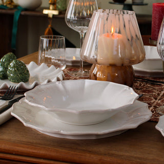 Ruffled Dinner Set | 18 Pieces in Homewares from Oriana B www.orianab.com