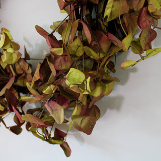 Rustic Leaves Wreath in Outlet from Oriana B www.orianab.com
