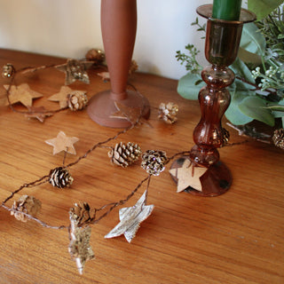Rustic Scandi Inspired Garland in Christmas Decorations from Oriana B www.orianab.com