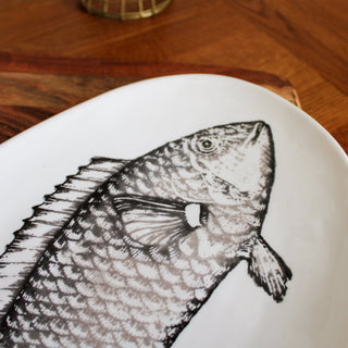 Serving Plate Silver Fish in Homewares from Oriana B www.orianab.com