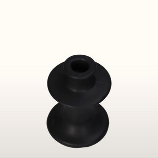 Short Black Candlestick in Homewares from Oriana B www.orianab.com