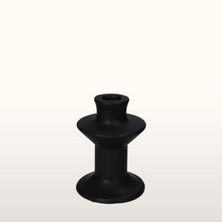 Short Black Candlestick in Homewares from Oriana B www.orianab.com
