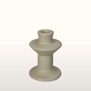 Short Ivory Candlestick in Homewares from Oriana B www.orianab.com