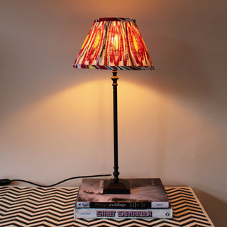 Slim Black Table Lamp | Ikat Shade | Irish Lighting Shop Oriana BOriana BLighting