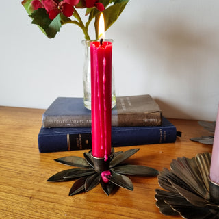 Small Flower Candle Holder in Homewares from Oriana B www.orianab.com