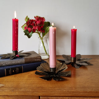 Small Flower Candle Holder in Homewares from Oriana B www.orianab.com
