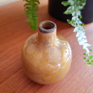 Small Stoneware Mustard VaseOriana BHomewares