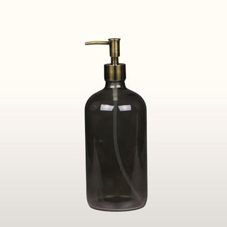 Smoke Bottle With Gold Pump in Homewares from Oriana B www.orianab.com