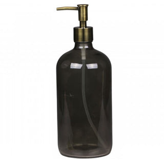 Smoke Bottle With Gold Pump in Homewares from Oriana B www.orianab.com