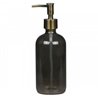 Smoke Bottle With Gold Pump in Homewares from Oriana B www.orianab.com