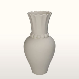 Smooth Ivory Tall Decorative Vase in Homewares from Oriana B www.orianab.com